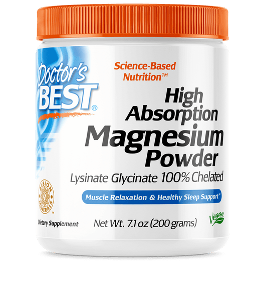 Doctor's Best High Absorption Magnesium Powder 200gm