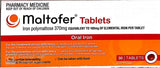 Maltofer 30 tablets Iron Polymaltose equal to 100mg iron