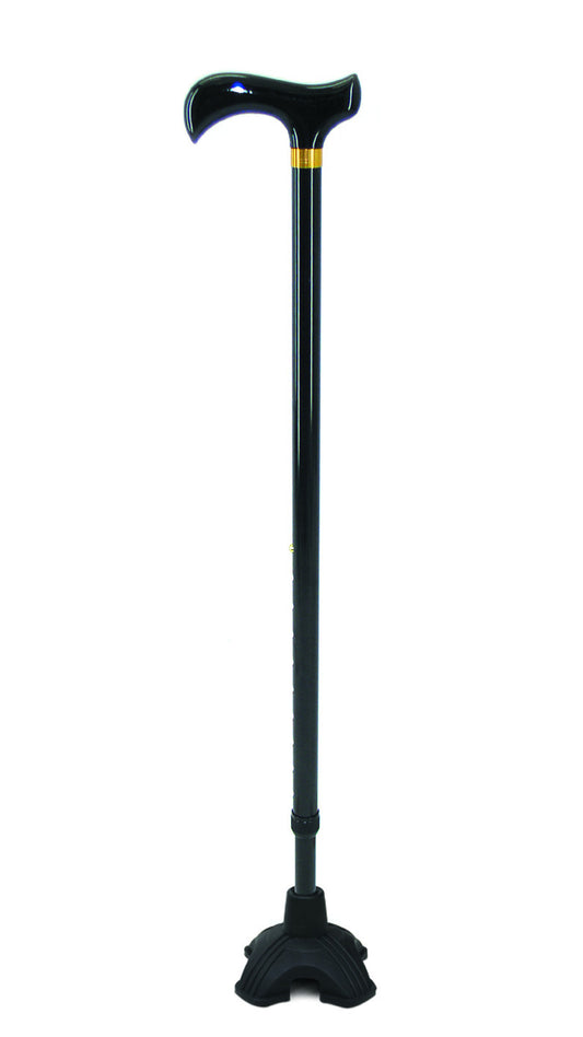 Mobilis T handle walking stick with stability foot