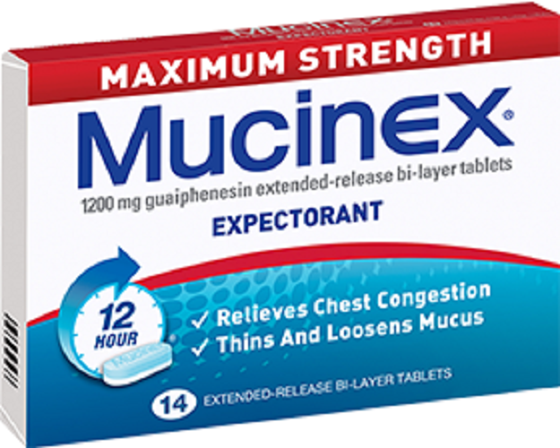 Mucinex Max 1200mg Tablets 14