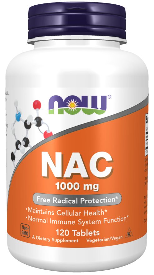 Now NAC 1000 mg 120 Tablets