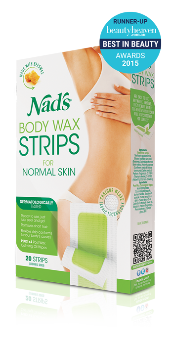 Nads Body Wax Strips 20 - Pakuranga Pharmacy