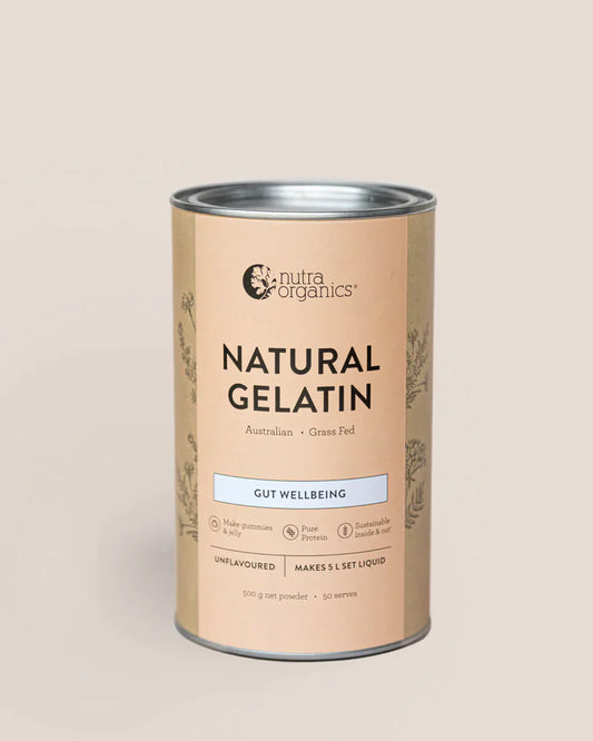 Nutra Organics Natural Gelatin powder 500gm