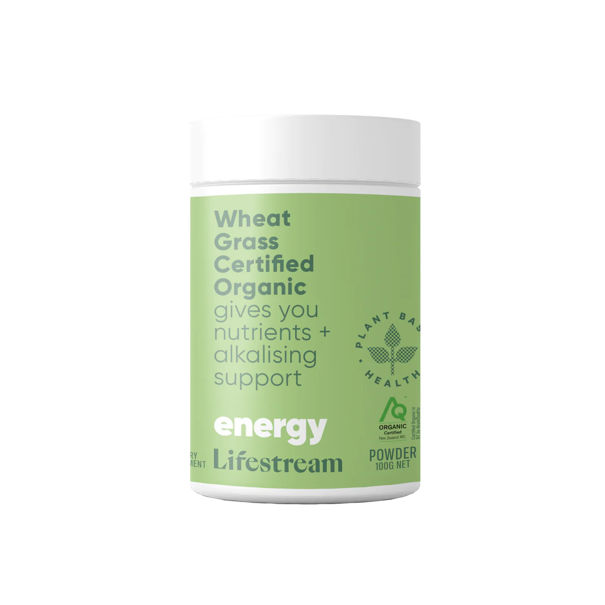 Lifestream Wheat Grass Certified Organic 100gm