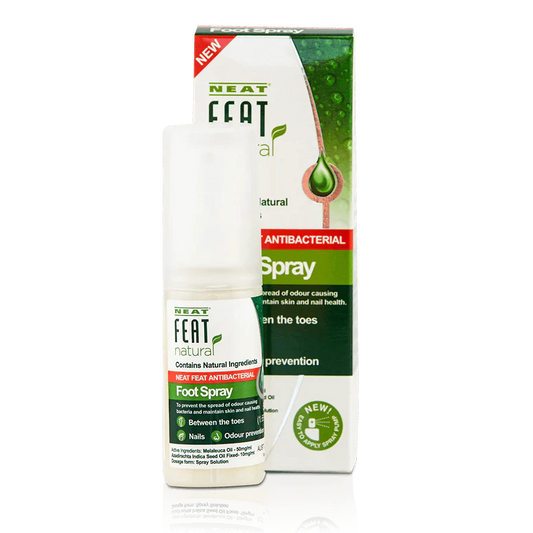 Neat Feat Antibacterial Foot Spray 50ml For Nail Fungus and Athletes Foot