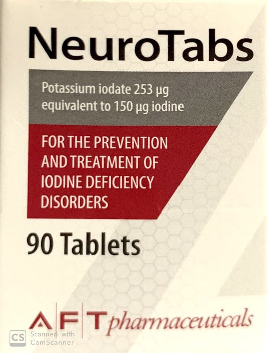 Neurotabs For Iodine Deficiency - Neuro-Tabs 90 Tablets