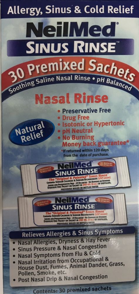 Neilmed Sinus Rinse 30 sachets - Pakuranga Pharmacy