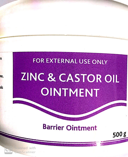 Zinc and Castor Oil Ointment 500 gm