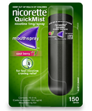 Nicorette QuickMist Mouth Spray 150 sprays Cool Berry