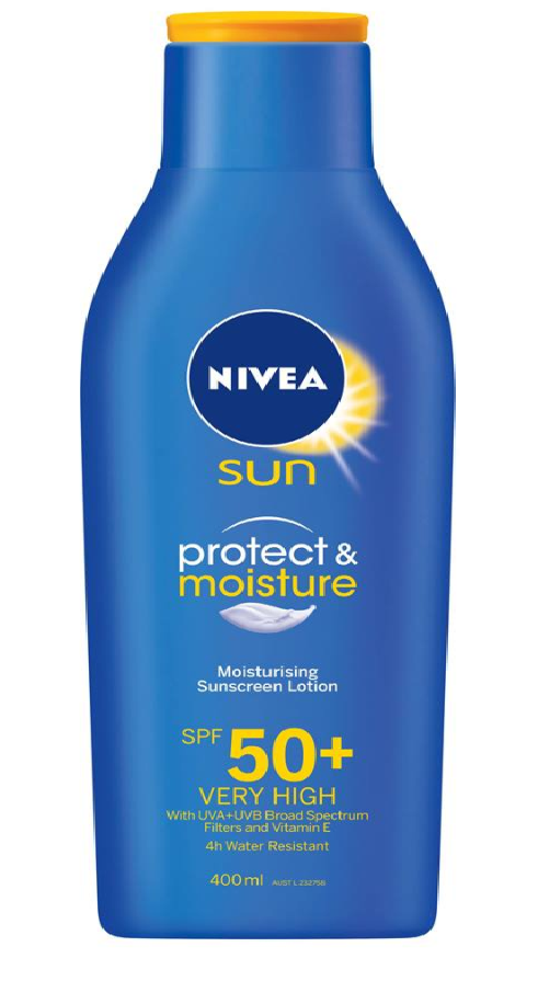 Nivea Sun Protect & Moisture Lotion SPF50+ 400mL