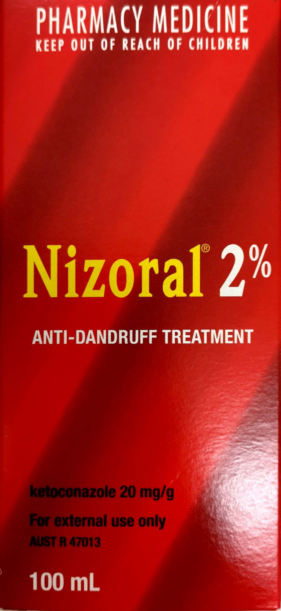 Nizoral 2% Anti-Dandruff Treatment 100ml (pharmacy medicine) - Pakuranga Pharmacy