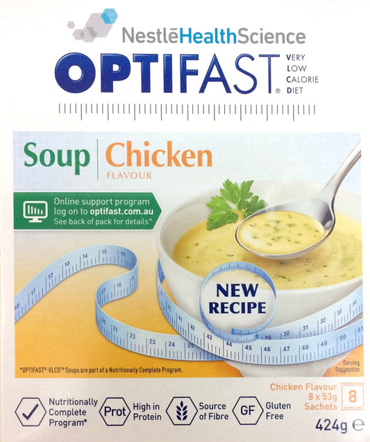 Optifast Soup Chicken 53 gm * 8 Sachets