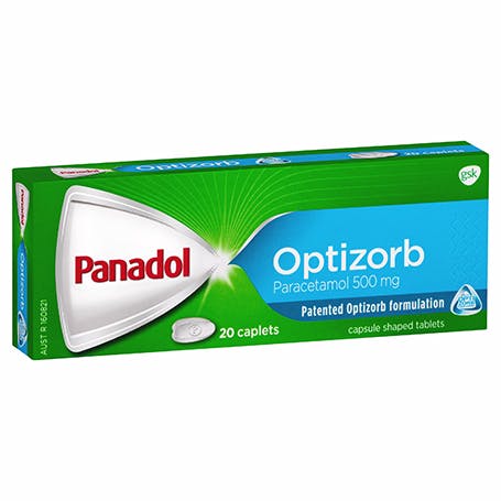 Panadol Optizorb Caplets 20