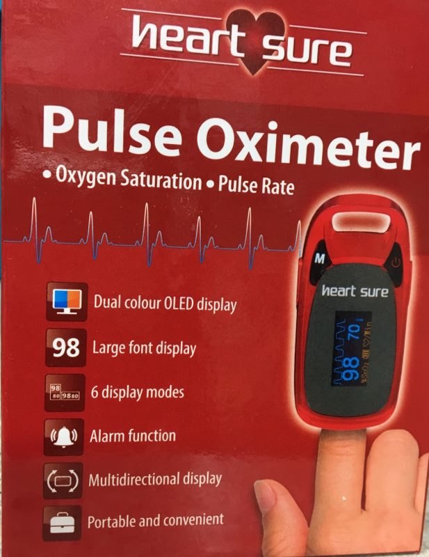 Heartsure Pulse Oximeter On Sale with 2 yr warranty