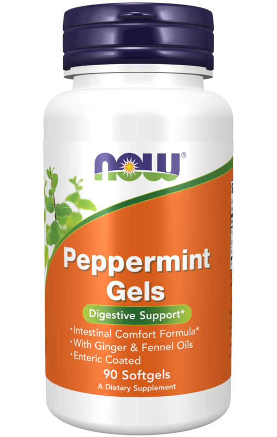 now Peppermint Gels 90 Softgels