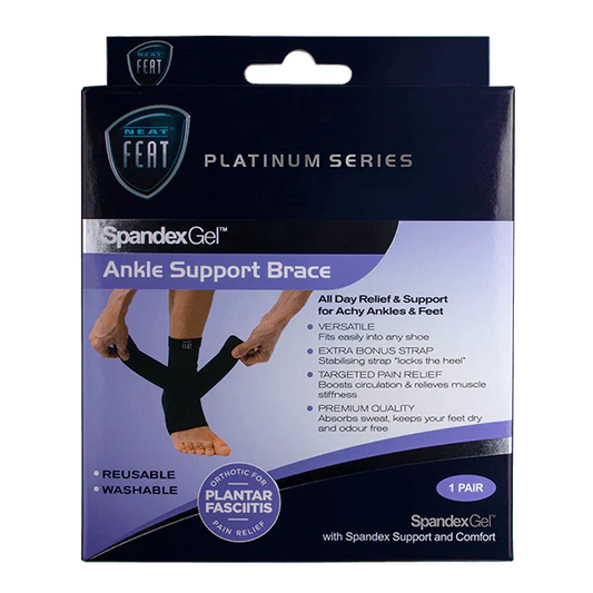 Neat feat Platinum Series Spandex Gel Ankle Support Brace