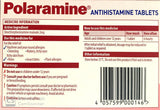 Polaramine Colour Free Tablets For Hayfever, Skin Allergies, Itchy Insect Bites 40 Tablets - Pharmacist Only Medicine