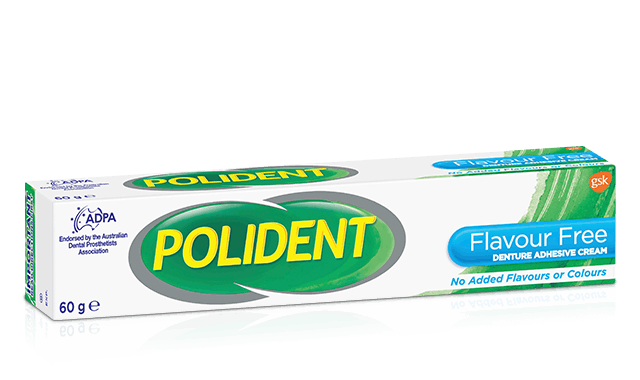 Polident Denture Adhesive Cream Flavour free 60gm