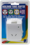 Jackson Outbound Travel Adaptor. Includes 2x USB Charging Ports-PTAUSB