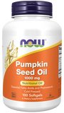 now Pumpkin Seed Oil, 1000 mg, 100 Softgels