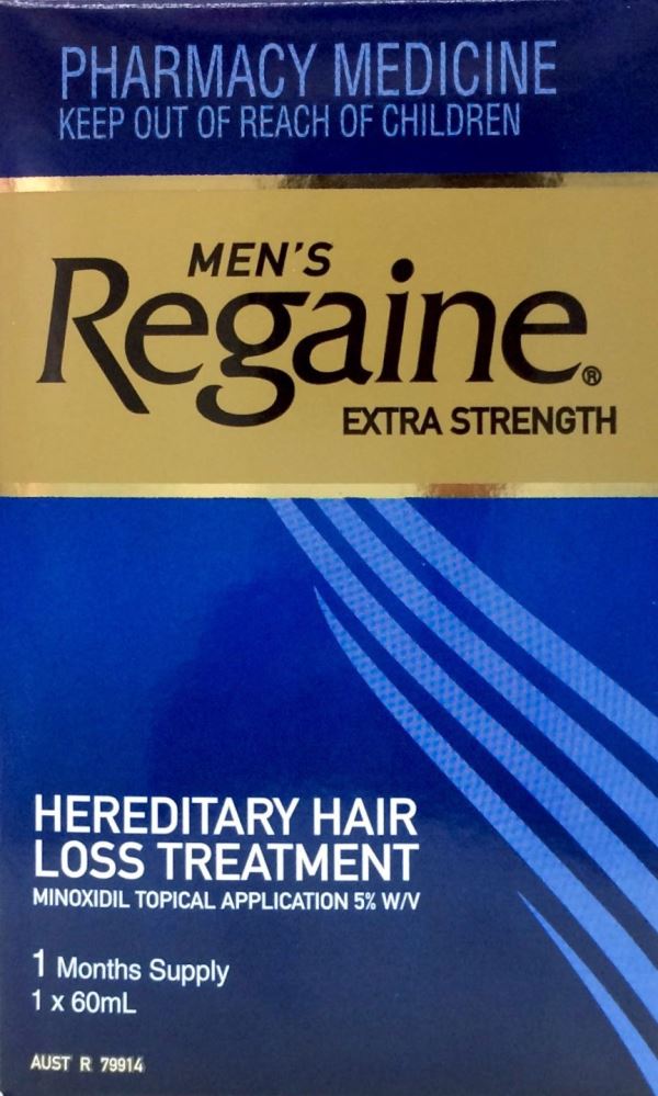 Regaine Men's Extra Strength Minoxidil 5% application 1 * 60ml Pharmacy Medicine