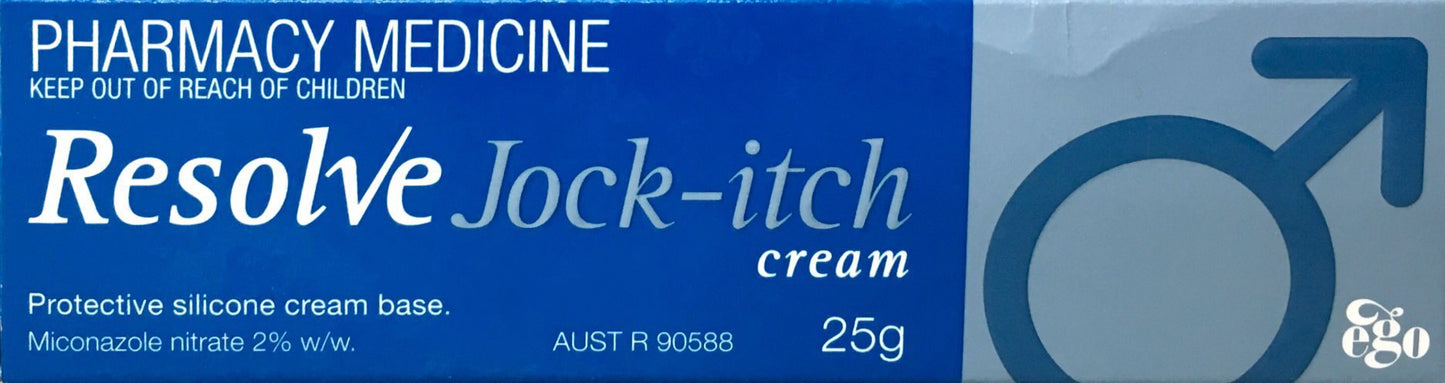 Resolve Jock itch cream 25g