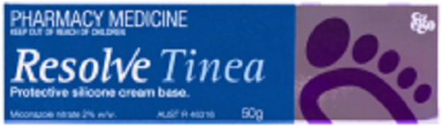 Resolve Tinea Cream Pharmacy Medicine