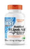 Doctor's Best R-Lipoic Acid with BioEnhaned Na-RALA 100mg 60 Capsules