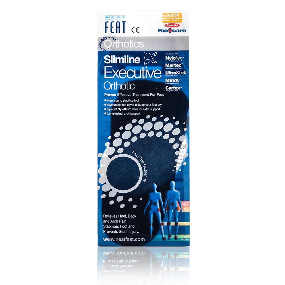 Neat Feat Slimline Executive Orthotic Breathable Feet Stabilizer - DominionRoadPharmacy