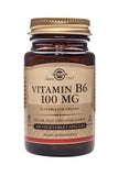 Solgar Vitamin B6 100mg 100 vegetable capsules