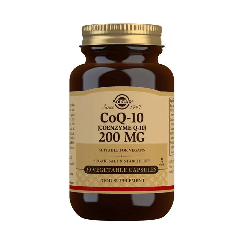 Solgar COQ-10 200mg Vegetable 30 Capsules