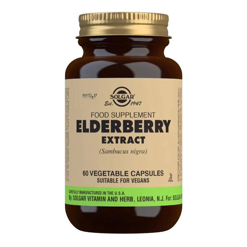Solgar Elderberry Extract Vegetable 60 Capsules Antioxidants Energy Minerals Vitamins,daily vitamins,elderberry extract,issues,Multi vitamins,multivitamins,Solgar Elderberry Extract Vegetable 60 Capsules,vitamins,vitamins and minerals,Vitamins and Supplem