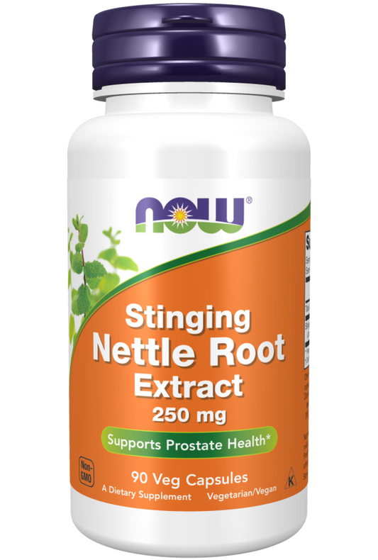 now Stinging Nettle Root Extract 250 mg Veg Capsules