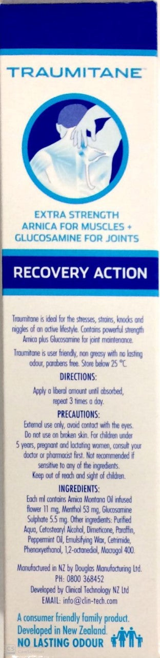 Traumitane Recovery Action 75gm