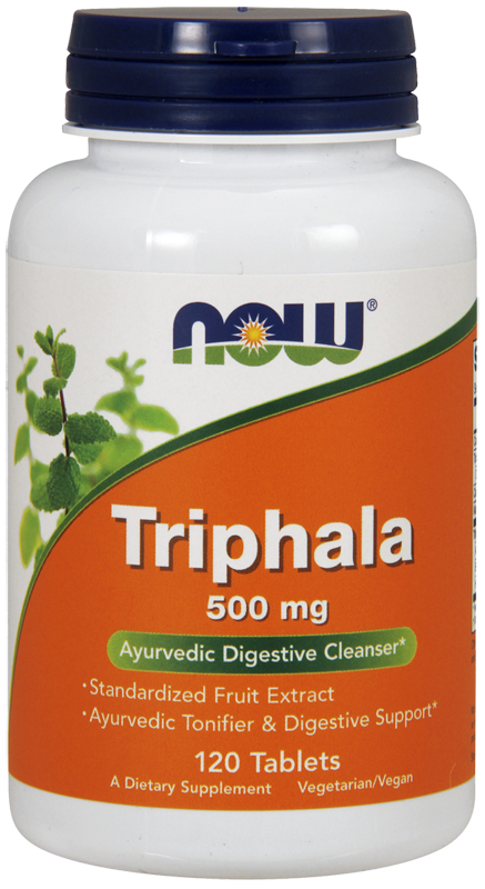 now Triphala 500mg 120 Capsules