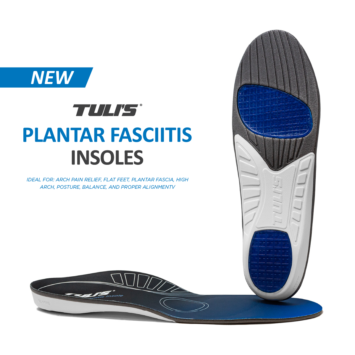 Tuli's Plantar Fasciitis Insoles