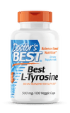 Doctor's Best L-Tyrosine 500mg 120 capsules