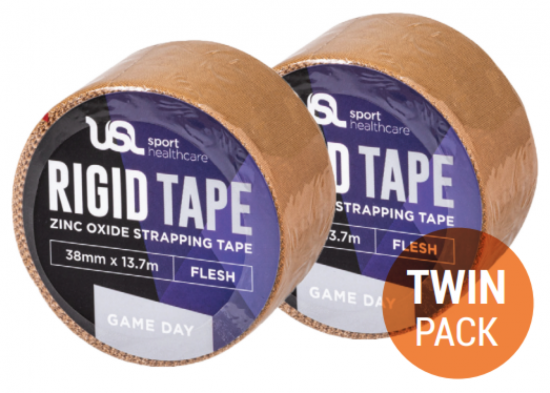 USL Sport Game Day Rigid 38mm Flesh Twin Pac