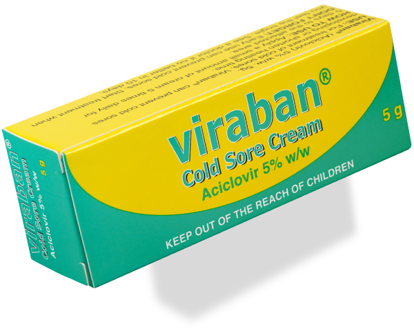 Viraban Cold Sore Cream 5gm