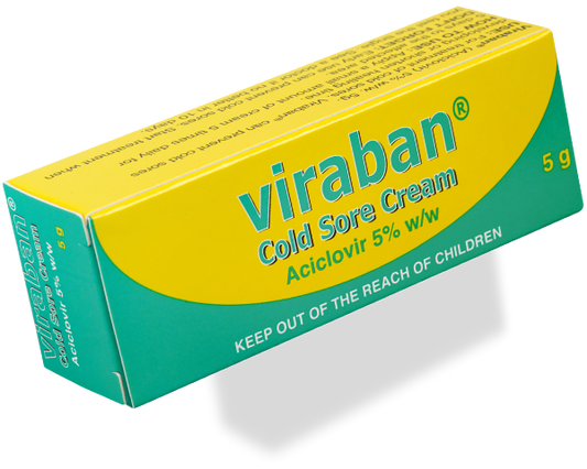 Viraban Cold Sore Cream 5gm