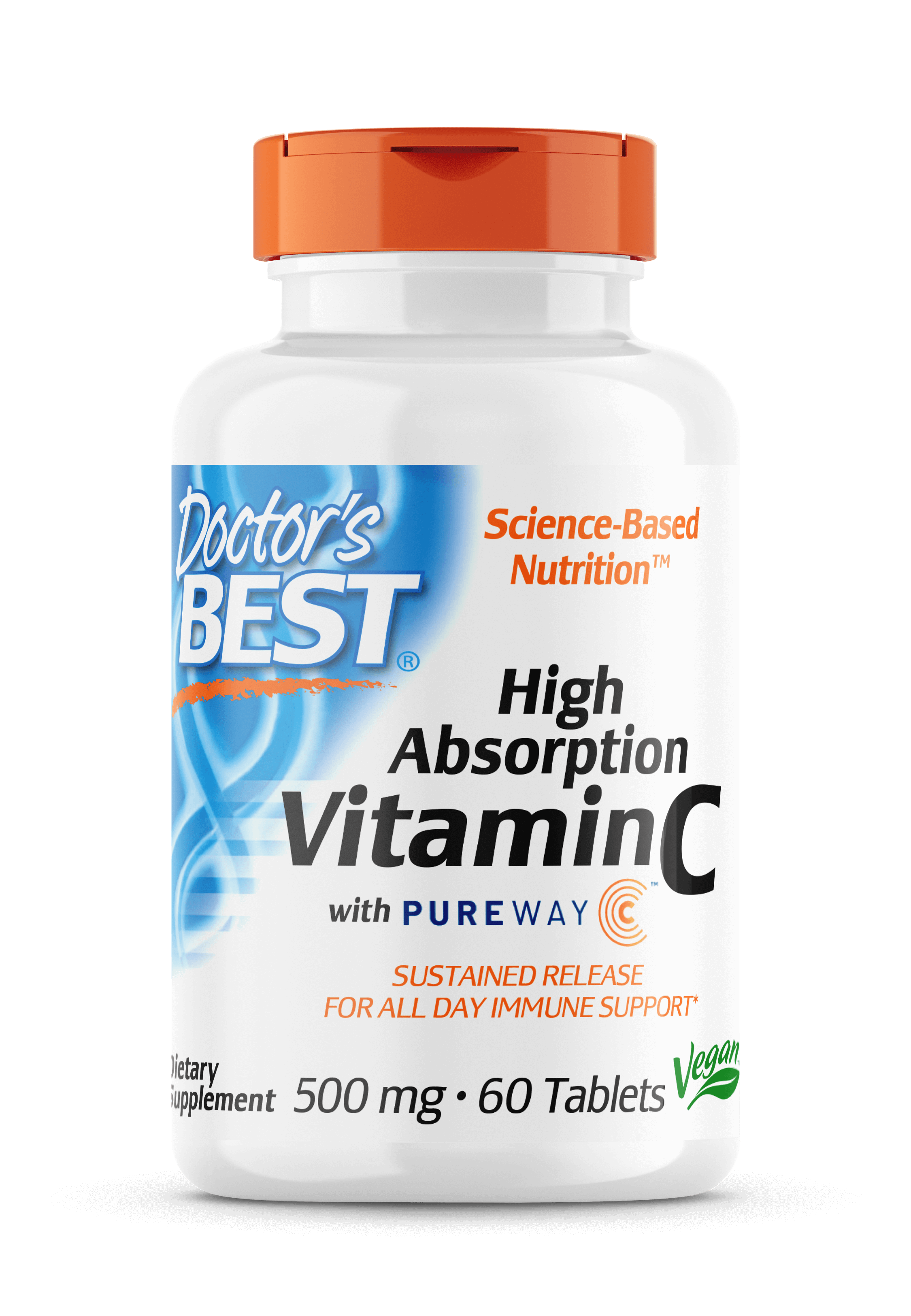 Doctor's Best Vitamin C with Pureway-C 60 Tablets