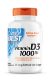 Doctor's Best Vitamin D3 100IU 180 Softgel capsules