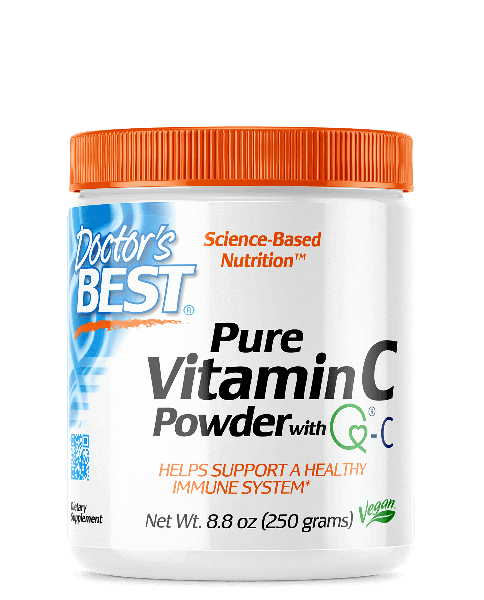 Doctor's Best Vitamin C with Q-C 250gm Powder