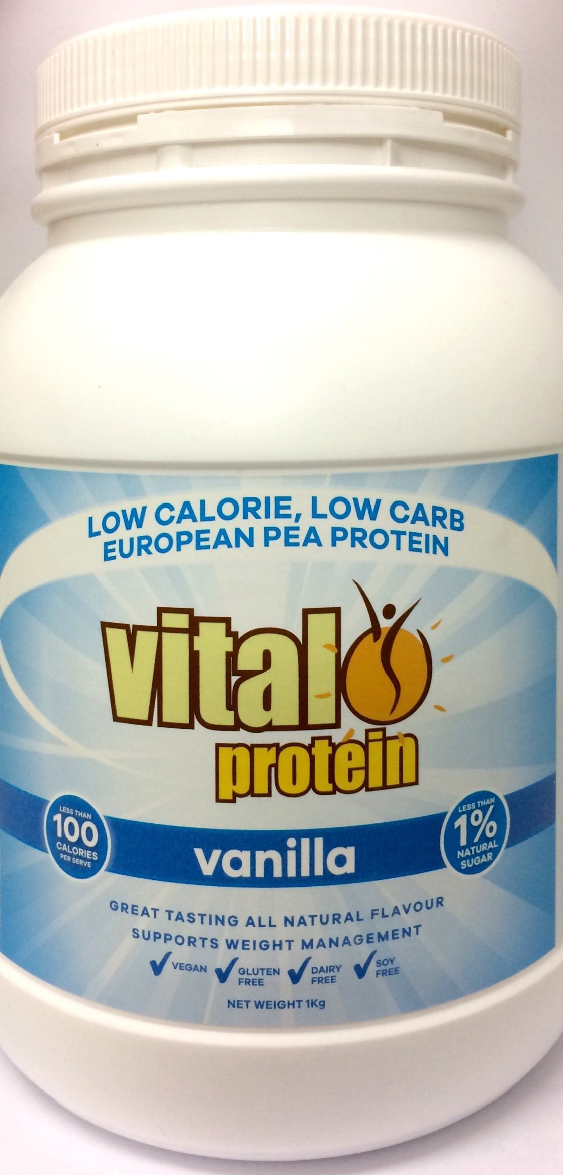 Vital Protein Pea Protein Powder Vanilla 1Kg