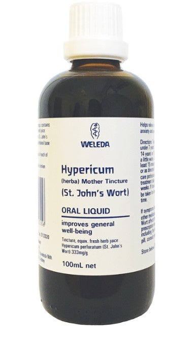 Weleda Hypericum Mother tincture  (St John's Wort) 100ml