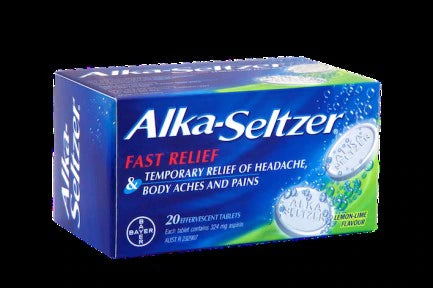 Alka-Seltzer® Lemon Lime 20 caps