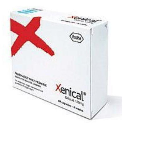 Xenical Orlistat 120mg 84 capsules - PHARMACIST ONLY MEDICINE - Qty Restriction Applies(Please Fill Form)