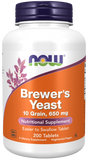 now Brewers Yeast 650 mg 200 tablets