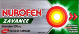 Nurofen Zavance Liquid Capsules 20's