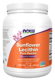 now Sunflower Lecithin Pure Powder 454 gm